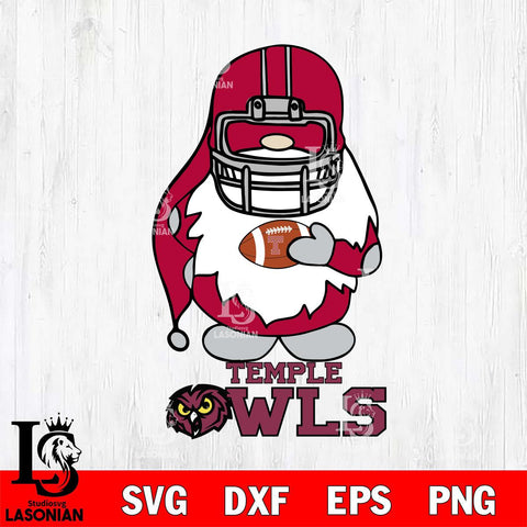 Temple Owls Gnomes Christmas Svg Eps Dxf Png File, Digital Download, Instant Download
