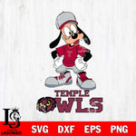 Temple Owls Goofy Sport SVG DXF EPS PNG FILE,NCAA svg ,Football Digital Download,Instant Download, Silhouette