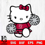 Temple Owls Hello Kitty sport 4 Svg Eps Dxf Png File, NCAA svg, Digital Download, Instant Download