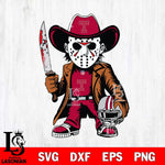 Temple Owls Jason Voorhees Horror Svg Eps Dxf Png File, NCAA svg, Digital Download, Instant Download