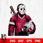 Temple Owls Jason Voorhees Horror 2 Svg Eps Dxf Png File, NCAA svg, Digital Download, Instant Download