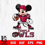 Temple Owls Mikey Mouse Disney, Svg Eps Dxf Png File, Digital Download