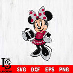 Temple Owls Minnie Mouse Svg Eps Dxf Png File, NCAA svg, Digital Download, Instant Download