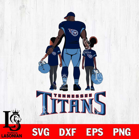 Tennessee Titans 3 Father and son Rugby SVG DXF EPS PNG FILE,NFL SVG, Father day Digital Download,Instant Download, Silhouette