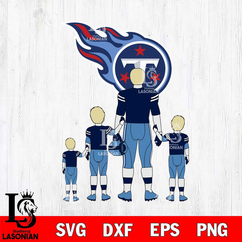 Tennessee Titans Best Dad Ever , father day , DAD NFL 2 Svg Eps Dxf Png File, Digital Download, Instant Download