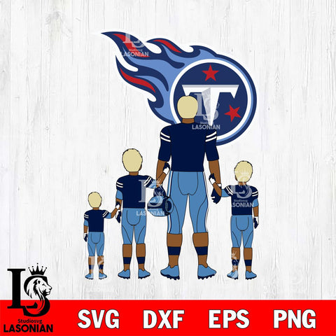 Tennessee Titans Best Dad Ever , father day , DAD NFL Svg Eps Dxf Png File, Digital Download, Instant Download