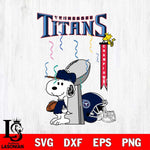 Tennessee Titans Charlie Brown and Snoopy Super Bowl Svg Eps Dxf Png File, NFL svg , Digital Download , Instant Download, Cricut File