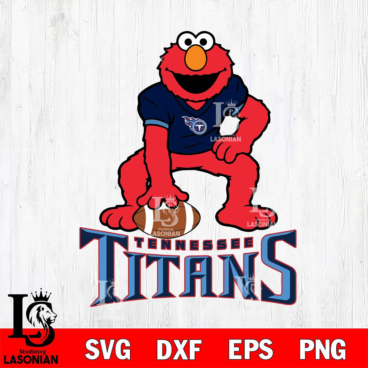 Tennessee Titans Elmo ready – lasoniansvg