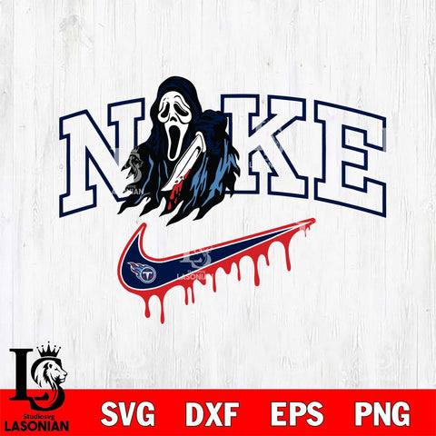 Tennessee Titans Ghostface Nike Svg Eps Dxf Png File, Digital Download, Instant Download