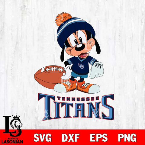 Tennessee Titans Goofy Football SVG DXF EPS PNG FILE,NFL Cricut ,Football Digital Download,Instant Download, Silhouette
