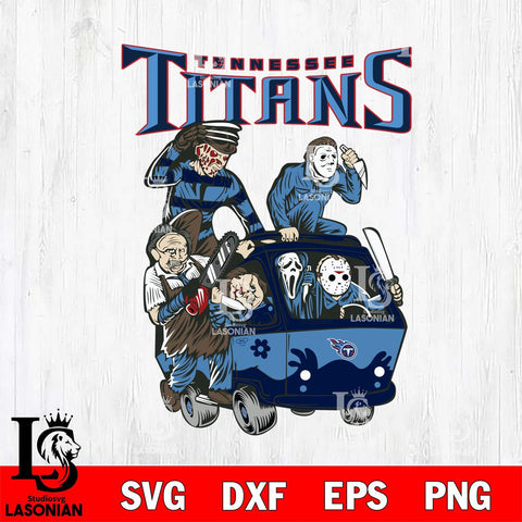 Tennessee Titans Jason Voorhees Horror 10 Svg Eps Dxf Png File, NFL svg, Digital Download, Instant Download