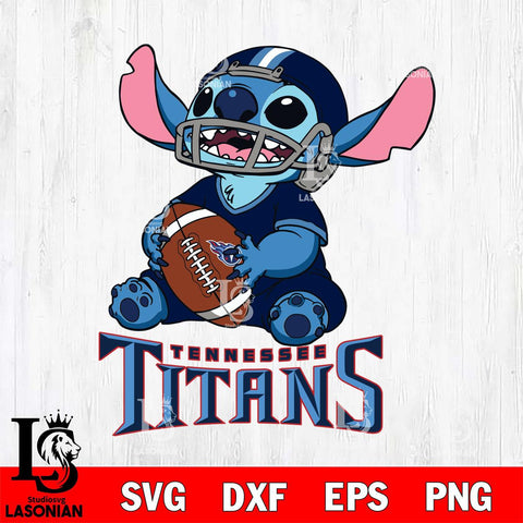 Tennessee Titans Lilo and stitch Football SVG DXF EPS PNG FILE, Stitch File Cut,NFL Digital Download,Instant Download, Silhouette
