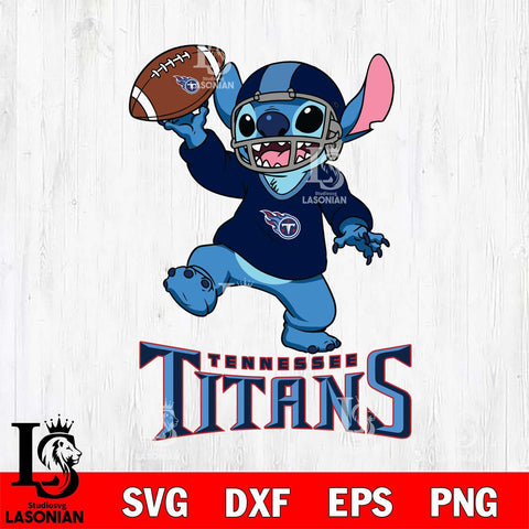 Tennessee Titans Lilo and stitch Sport SVG DXF EPS PNG FILE, Stitch File Cut,NFL Digital Download,Instant Download, Silhouette