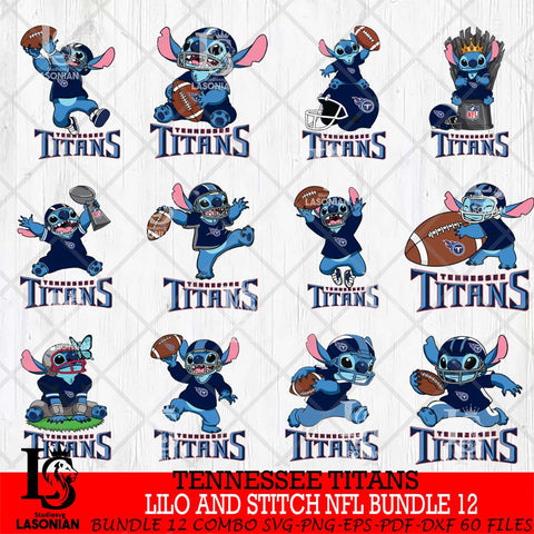 Tennessee Titans Lilo and stitch Sport NFL Bundle 12 SVG DXF EPS PNG FILE,Bundle Stitch File Cut,NFL Digital Download,Instant Download, Silhouette