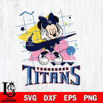Tennessee Titans Minnie Mouse Dancing SVG DXF EPS PNG FILE, Disney Father day File Cut,Digital Download,Instant Download,Disney Svg Files