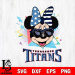 Tennessee Titans Minnie Mouse Love Sport SVG DXF EPS PNG FILE, Disney Father day File Cut,Digital Download,Instant Download,Disney Svg Files