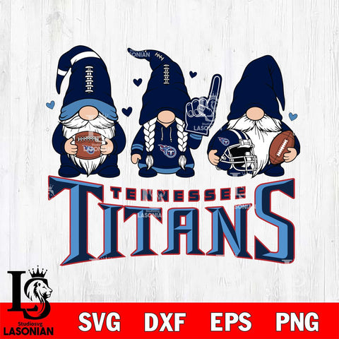 Tennessee Titans Rugby Gnome File Cut, NFL SVG, Digital Download , CHRISTMAS Criucut , Silhouette