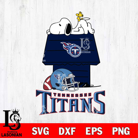 Tennessee Titans Snoopy Chill Football SVG DXF EPS PNG FILE,Snoopy File Cut, Nfl Digital Download,Instant Download, Silhouette
