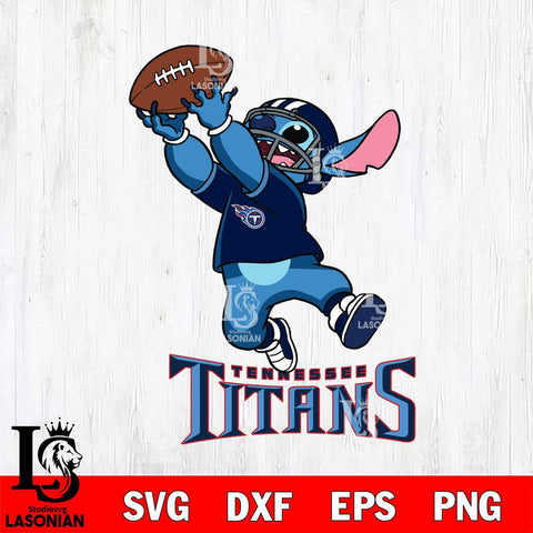 Tennessee Titans Stitch Rugby Ball SVG DXF EPS PNG FILE, Stitch File Cut,NFL Digital Download,Instant Download, Silhouette