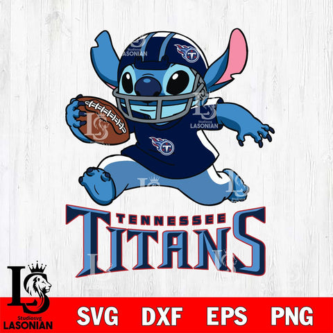 Tennessee Titans Stitch Run Football SVG DXF EPS PNG FILE, Stitch File Cut,NFL Digital Download,Instant Download, Silhouette