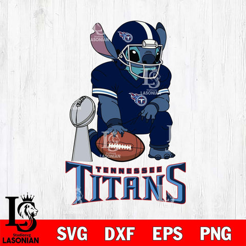 Tennessee Titans Stitch Vince Lombardi Trophy SVG DXF EPS PNG FILE, NFL File Cut, Digital Download,Instant Download, Silhouette, Cricut