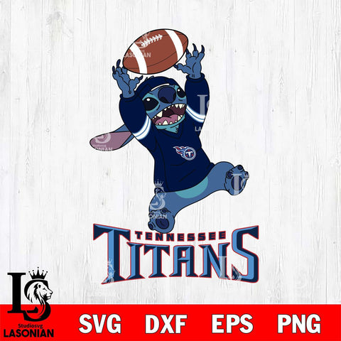 Tennessee Titans Stitch playing football SVG DXF EPS PNG FILE, NFL File Cut, Digital Download,Instant Download, Silhouette, Cricut