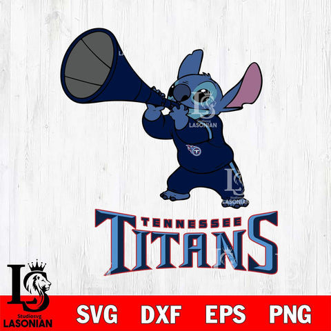 Tennessee Titans Stitch vuvuzela SVG DXF EPS PNG FILE, NFL File Cut, Digital Download,Instant Download, Silhouette, Cricut