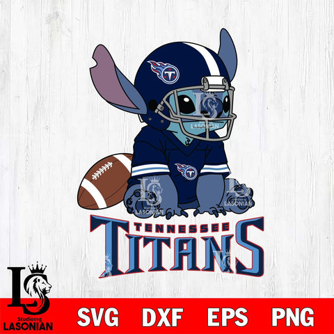 Tennessee Titans Stitch with a football SVG DXF EPS PNG FILE, NFL File Cut, Digital Download,Instant Download, Silhouette, Cricut