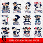 Tennessee Titans Super Bowl NFL Bundle 12 Svg Eps Dxf Png File, NFL svg , Digital Download , Instant Download, Cricut File