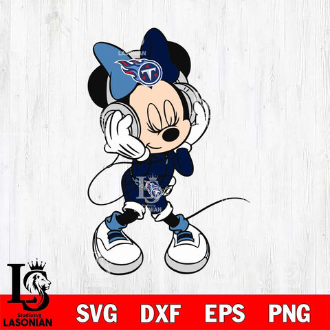 Tennessee Titans mickey christmas 10 Svg Eps Dxf Png File, Digital Download, Instant Download