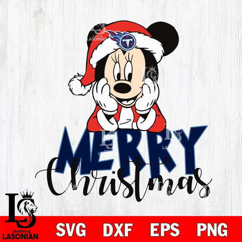 Tennessee Titans mickey christmas 1 Svg Eps Dxf Png File, Digital Download, Instant Download