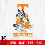 Tennessee Volunteers Bluey & Bingo 3 Svg Eps Dxf Png File, NCAA svg, Digital Download, Instant Download