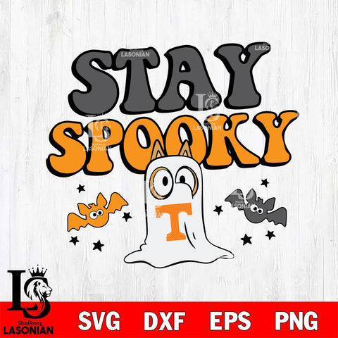 Tennessee Volunteers Bluey Halloween Stay Spooky Svg Eps Dxf Png File, Digital Download, Instant Download