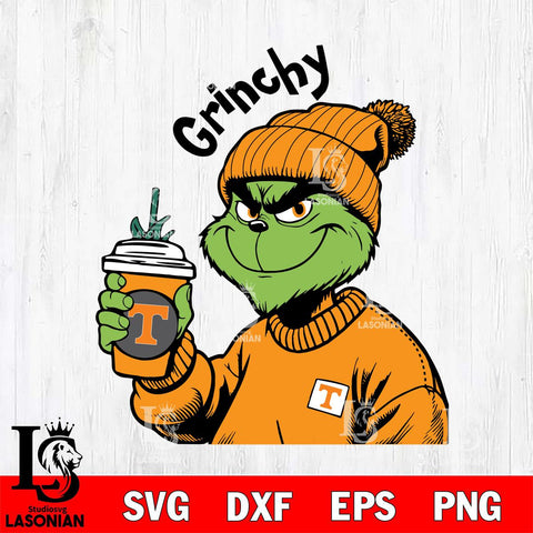 Tennessee Volunteers Boujee Grinch 10 Svg Eps Dxf Png File, Digital Download, Instant Download