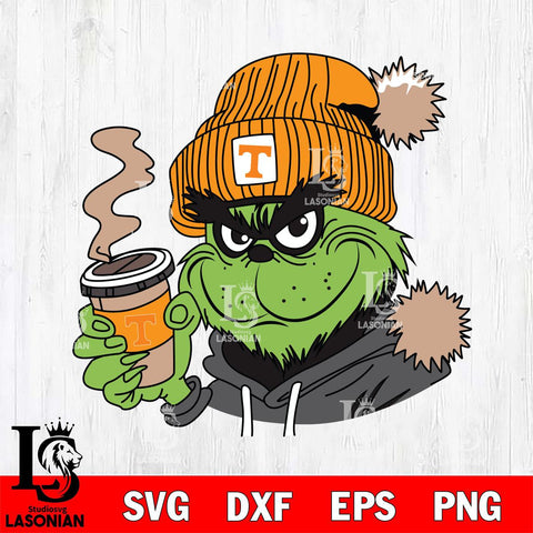 Tennessee Volunteers Boujee Grinch 4 Svg Eps Dxf Png File, Digital Download, Instant Download