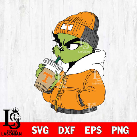 Tennessee Volunteers Boujee Grinch 6 Svg Eps Dxf Png File, Digital Download, Instant Download
