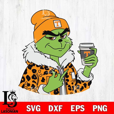 Tennessee Volunteers Boujee Grinch 7 Svg Eps Dxf Png File, Digital Download, Instant Download
