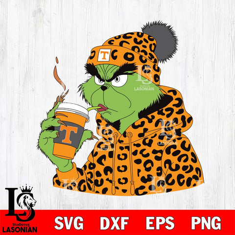 Tennessee Volunteers Boujee Grinch 8 Svg Eps Dxf Png File, Digital Download, Instant Download