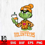 Tennessee Volunteers Boujee Grinch Heart Christmas Cut Files Cricut, Svg Dxf Eps Png file, Digital download , Silhouette