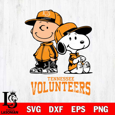 Tennessee Volunteers Charlie Brown Snoopy Champions Svg Eps Dxf Png File, NCAA svg , Digital Download , Instant Download, Cricut File