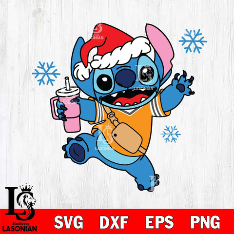 Tennessee Volunteers Christmas Stitch With Tumbler Svg Eps Dxf Png File, Digital Download, Instant Download