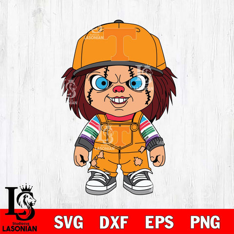 Tennessee Volunteers Chucky Football Horror Halloween Svg Eps Dxf Png File, NCAA svg, Digital Download, Instant Download
