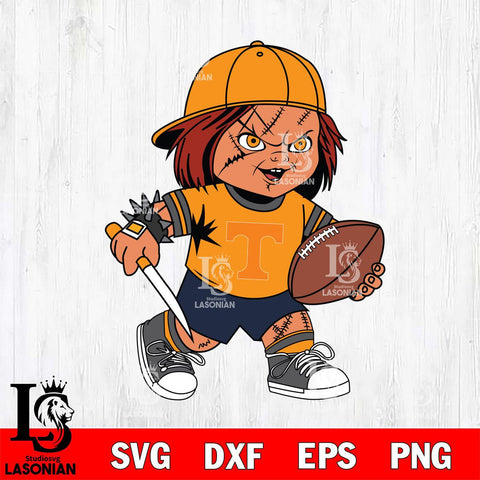 Tennessee Volunteers Chucky Horror 10 Svg Eps Dxf Png File, NCAA svg, Digital Download, Instant Download