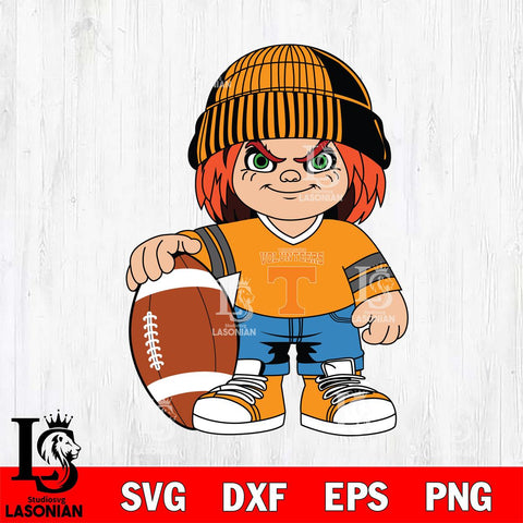 Tennessee Volunteers Chucky Horror 4 Svg Eps Dxf Png File, NCAA svg, Digital Download, Instant Download