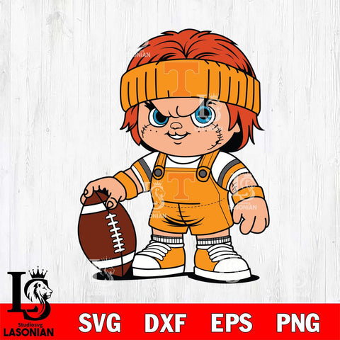 Tennessee Volunteers Chucky Horror 5 Svg Eps Dxf Png File, NCAA svg, Digital Download, Instant Download
