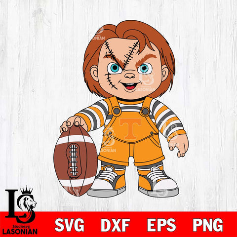 Tennessee Volunteers Chucky Horror 7 Svg Eps Dxf Png File, NCAA svg, Digital Download, Instant Download