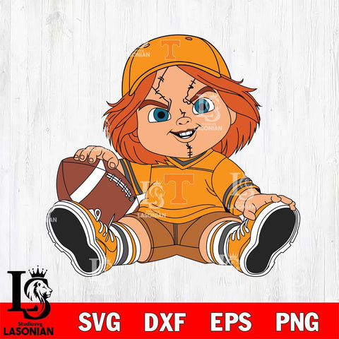 Tennessee Volunteers Chucky Horror 8 Svg Eps Dxf Png File, NCAA svg, Digital Download, Instant Download