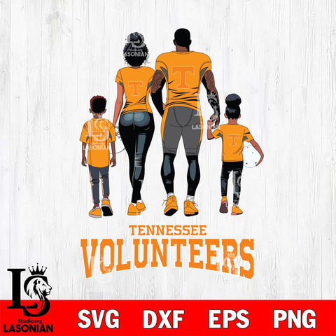 Tennessee Volunteers Family Love Rugby SVG DXF EPS PNG FILE,NCAA SVG, Father day Digital Download,Instant Download, Silhouette