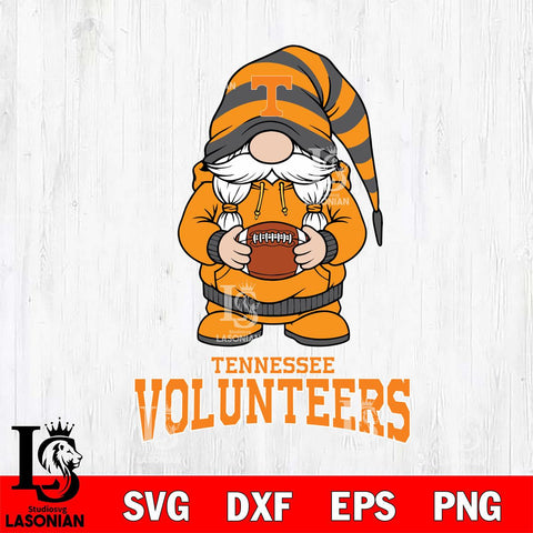 Tennessee Volunteers Gnome Sport File Cut, NCAA SVG, Digital Download , Criucut , Silhouette