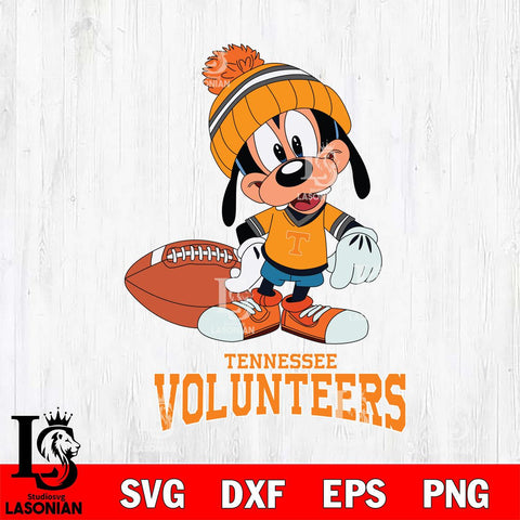 Tennessee Volunteers Goofy Football SVG DXF EPS PNG FILE,NCAA svg ,Football Digital Download,Instant Download, Silhouette